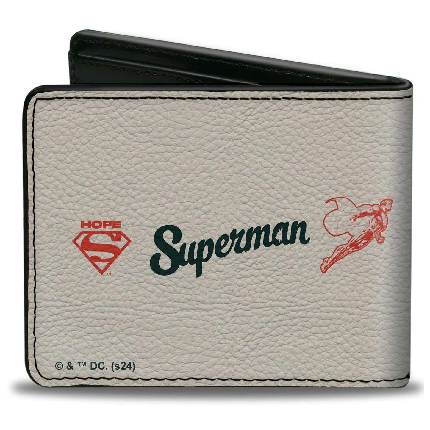 Bi-Fold Wallet - Superman METROPOLIS DAILY PLANET Sky View White/Blue/Red