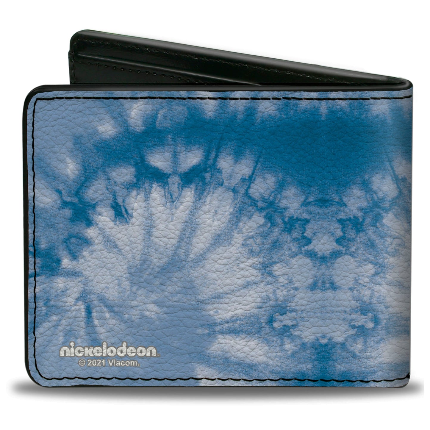 Bi-Fold Wallet - SpongeBob SquarePants Imma Head Out Chair Pose Tie Dye Blues