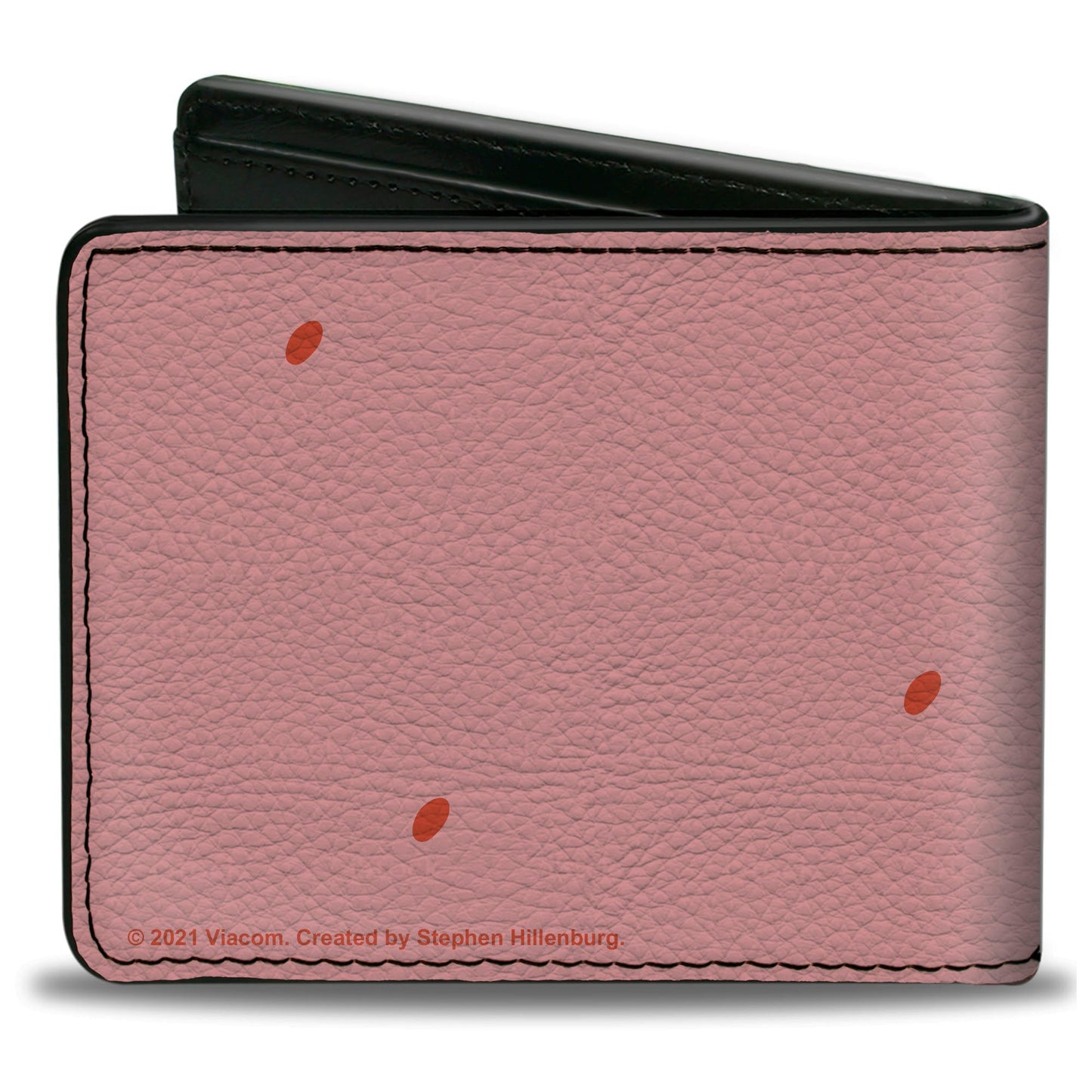 Bi-Fold Wallet - SpongeBob SquarePants Patrick Starfish Eyes CLOSE-UP Pink