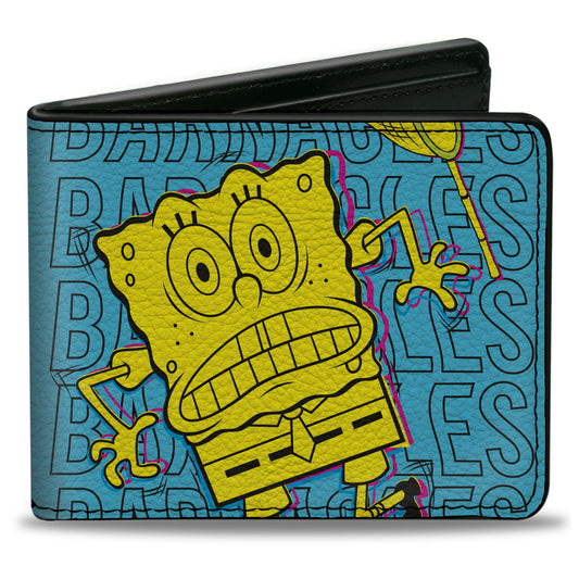 Bi-Fold Wallet - SpongeBob SquarePants BARNACLES Pose Blue