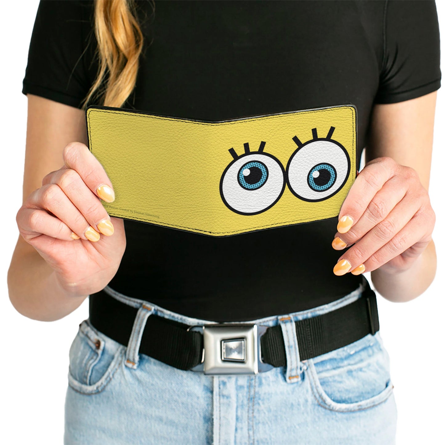 Bi-Fold Wallet - SpongeBob SquarePants Eyes Close-Up Yellow