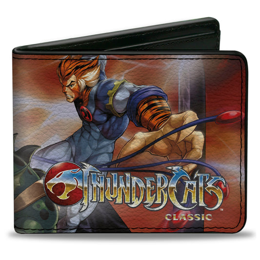 Bi-Fold Wallet - THUNDERCATS Slithe Cheetara Tygra Battle Scene