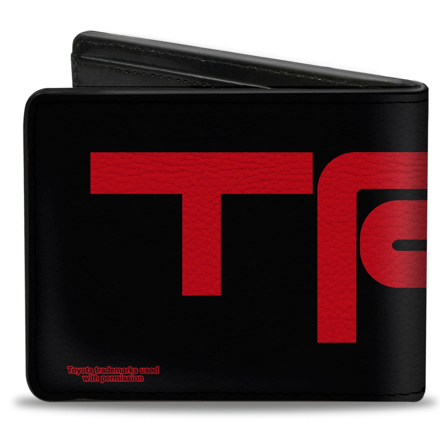 Bi-Fold Wallet - Toyota Racing Development TRD Logo Stretch Black/Red