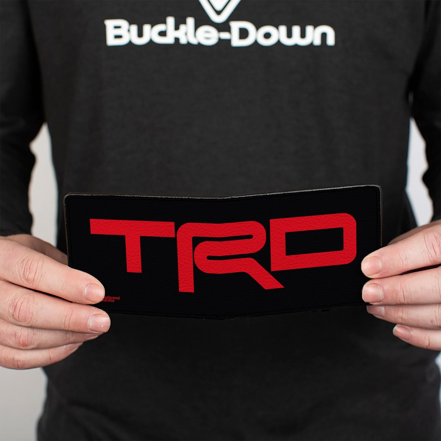 Bi-Fold Wallet - Toyota Racing Development TRD Logo Stretch Black/Red