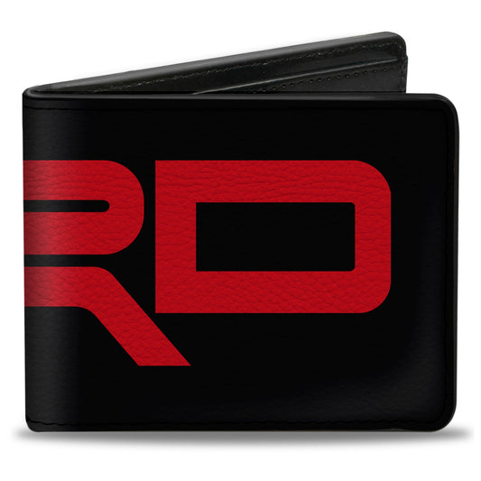 Bi-Fold Wallet - Toyota Racing Development TRD Logo Stretch Black/Red