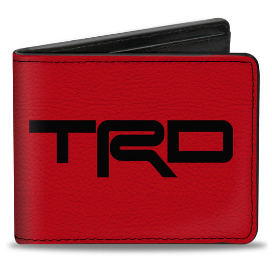 Bi-Fold Wallet - Toyota Racing Development TRD Logo Red/Black