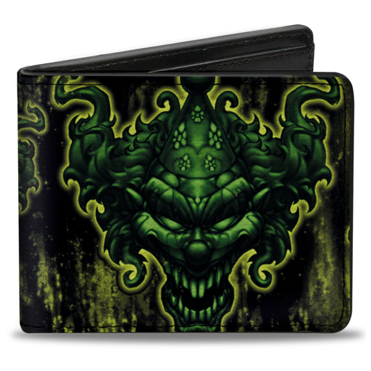 Bi-Fold Wallet - Tattoo Johnny-Evil Clown