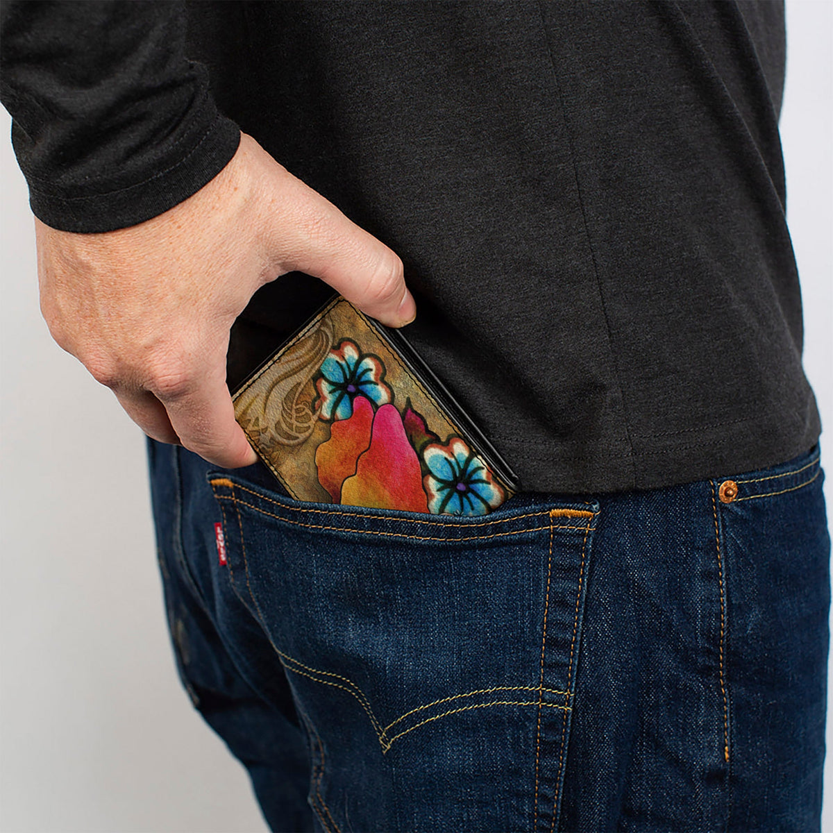 Bi-Fold Wallet - Tattoo Johnny-Fairies