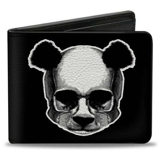 Bi-Fold Wallet - Panda Skulls