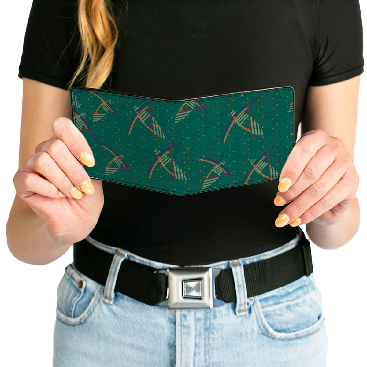 Bi-Fold Wallet - PDX Airport Carpet New