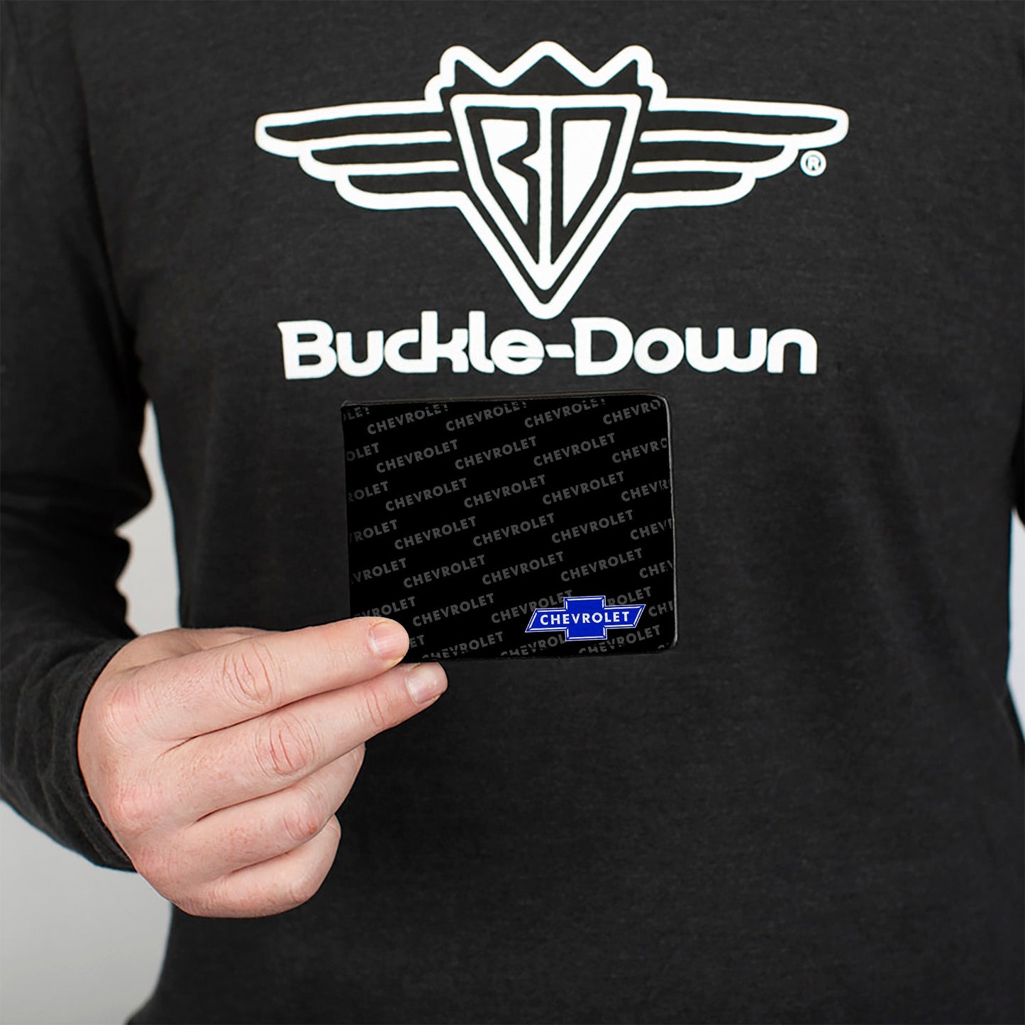 Bi-Fold Wallet - Chevy Bowtie CORNER w Text