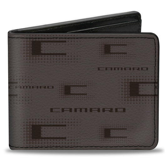 Bi-Fold Wallet - Camaro Performance 03 CAMARO w Multi C Gray Black
