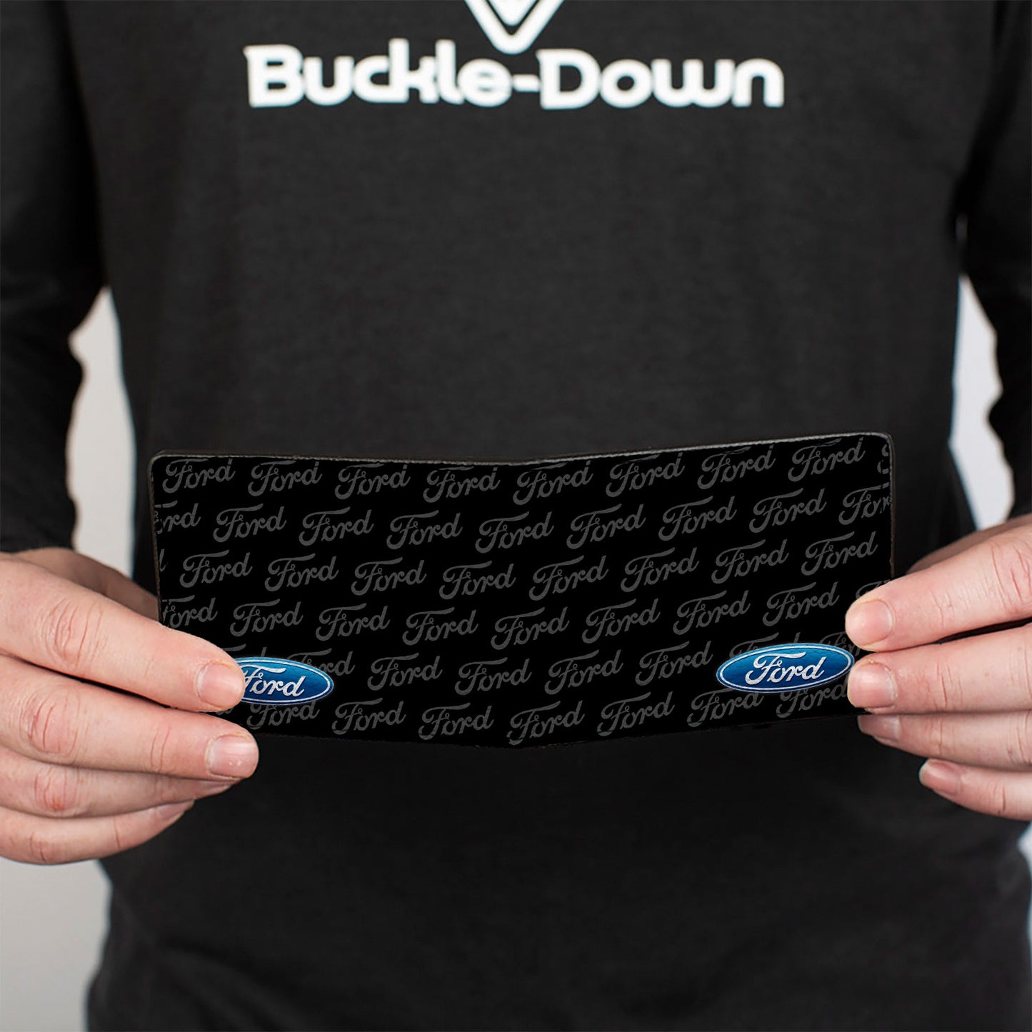 Bi-Fold Wallet - Ford Oval CORNER w Text