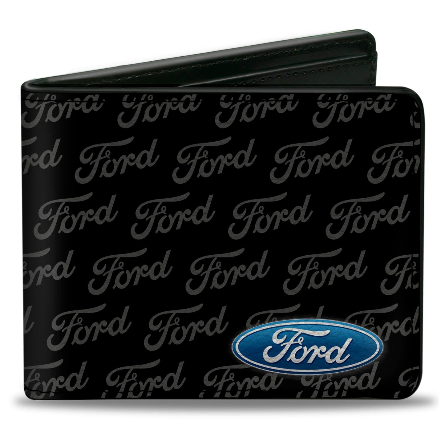 Bi-Fold Wallet - Ford Oval CORNER w Text