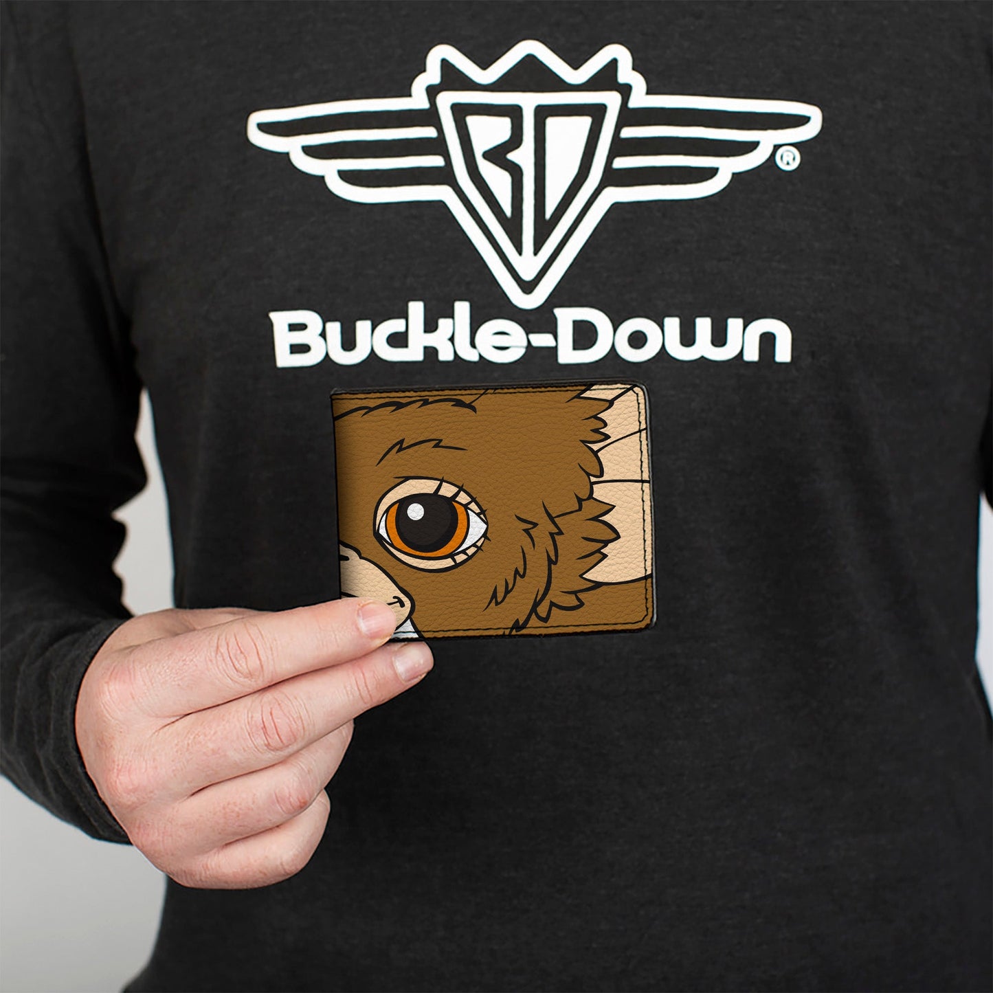 Bi-Fold Wallet - The Gremlins Gizmo Face Character Close-Up
