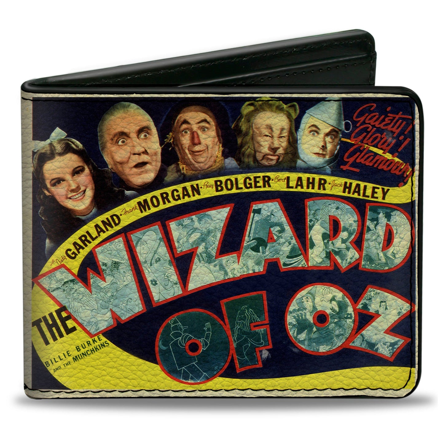 Bi-Fold Wallet - THE WIZARD OF OZ Vintage Movie Poster with Characters
