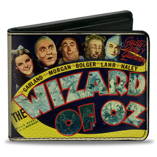 Bi-Fold Wallet - THE WIZARD OF OZ Vintage Movie Poster with Characters