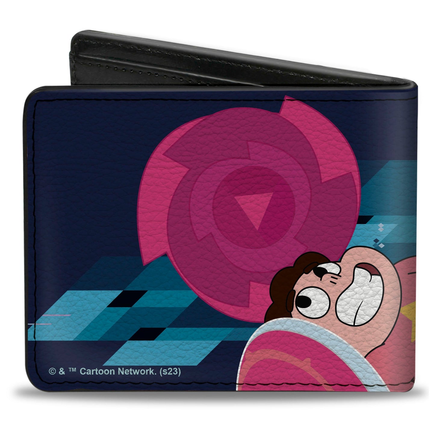 Bi-Fold Wallet - Steven Universe SERIOUS STEVEN…ACTIVATE Group Pose Blues