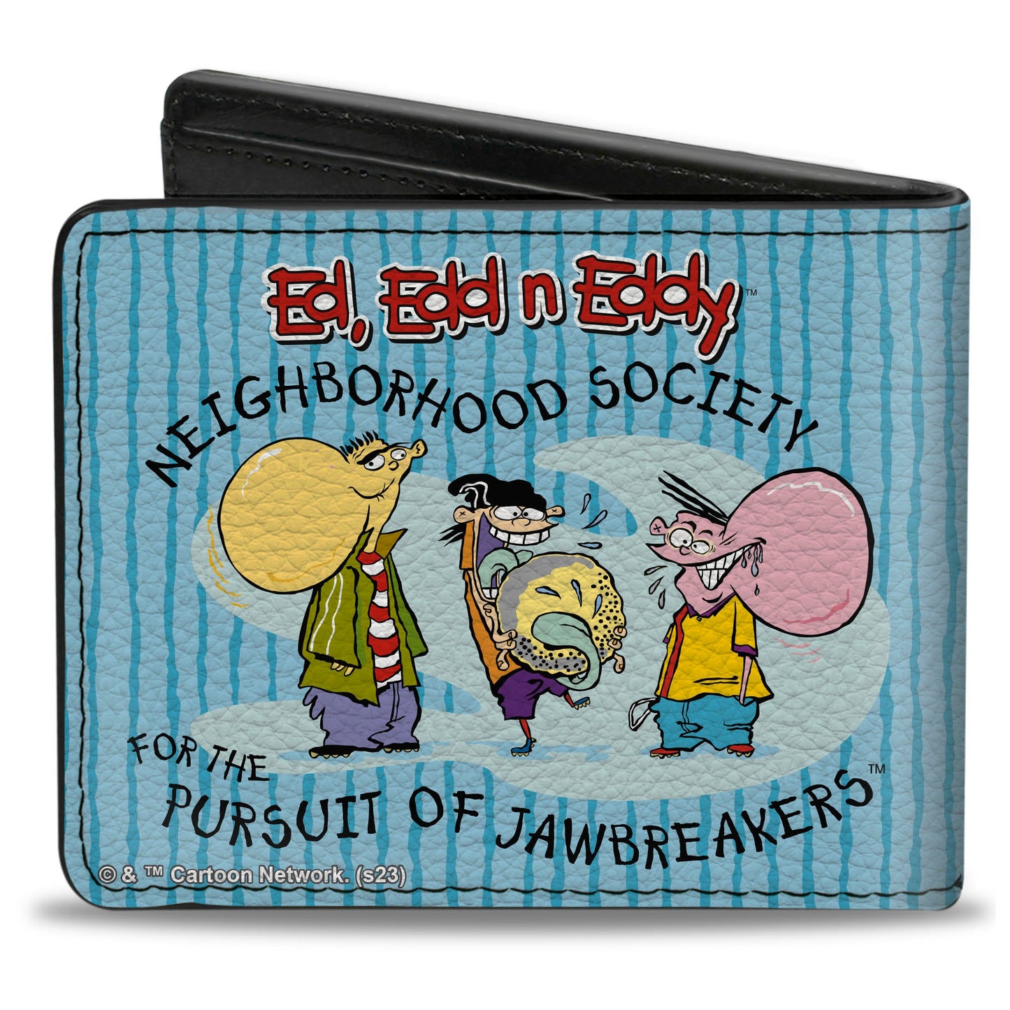 Bi-Fold Wallet - ED EDD N EDDY JAWBREAKERS Pose and Title Logo Blues