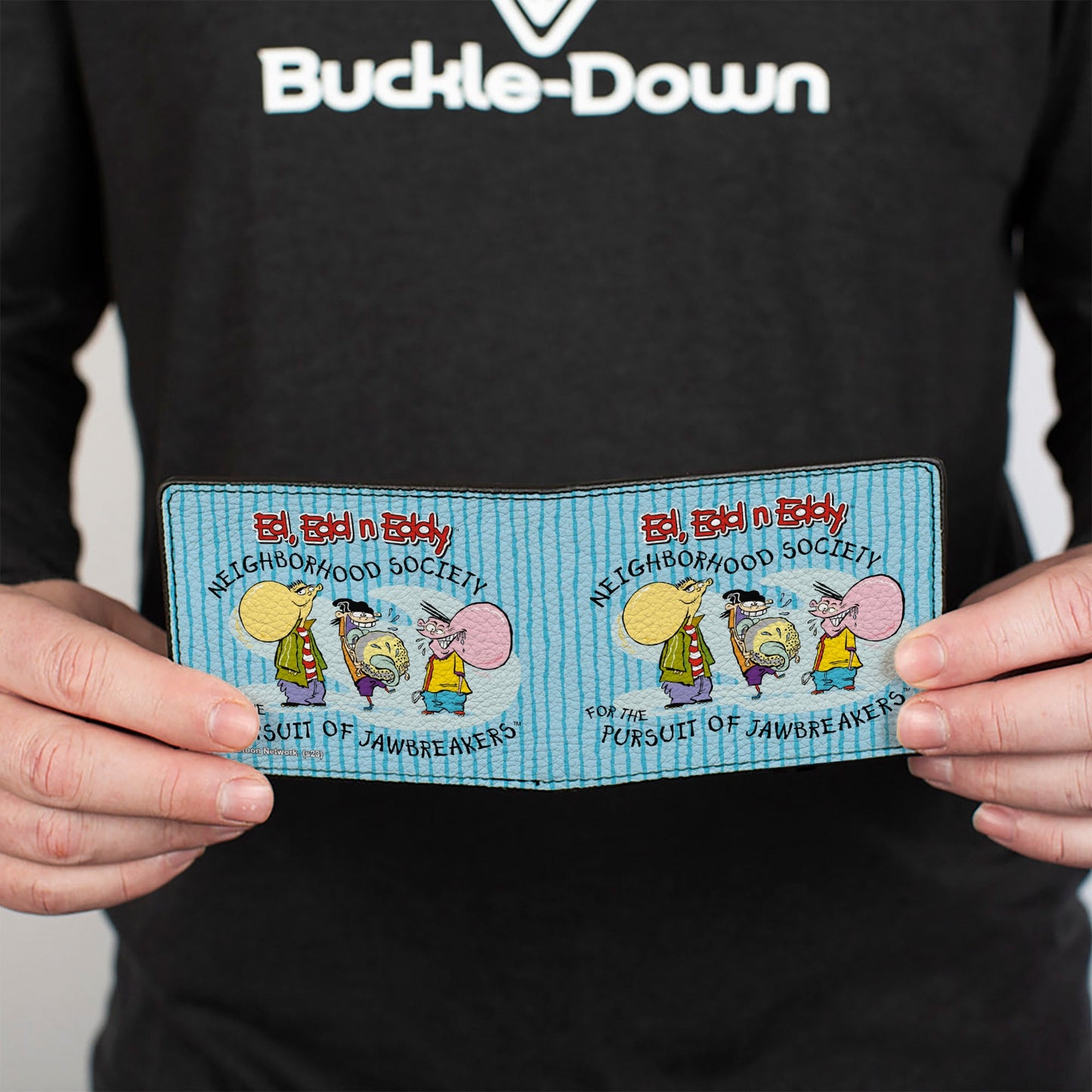 Bi-Fold Wallet - ED EDD N EDDY JAWBREAKERS Pose and Title Logo Blues