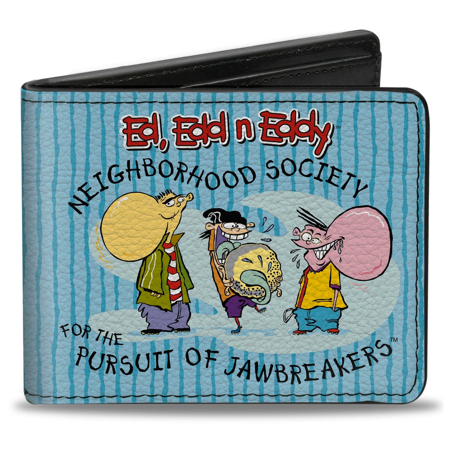 Bi-Fold Wallet - ED EDD N EDDY JAWBREAKERS Pose and Title Logo Blues