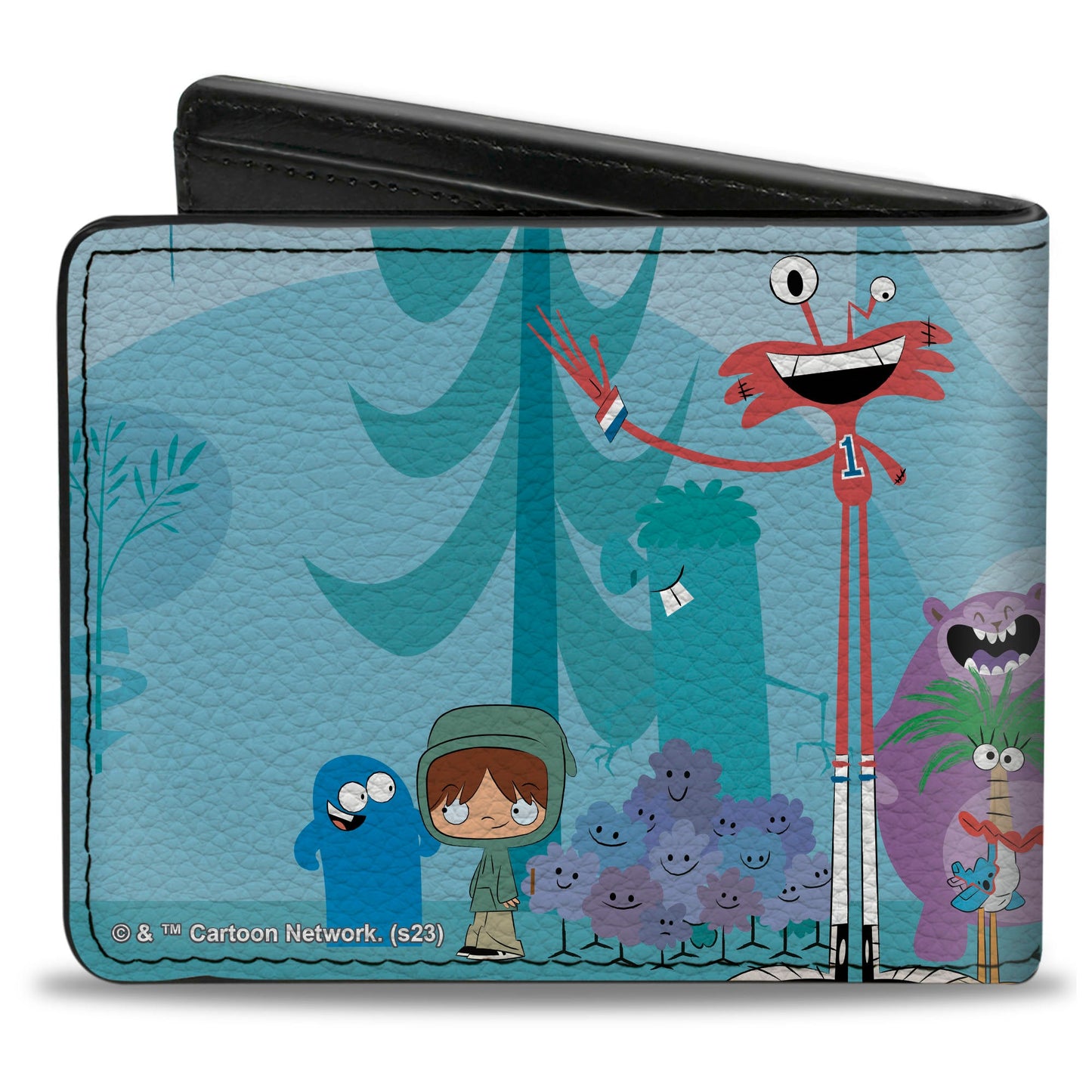 Bi-Fold Wallet - Foster's Home for Imaginary Friends Group Pose Blues