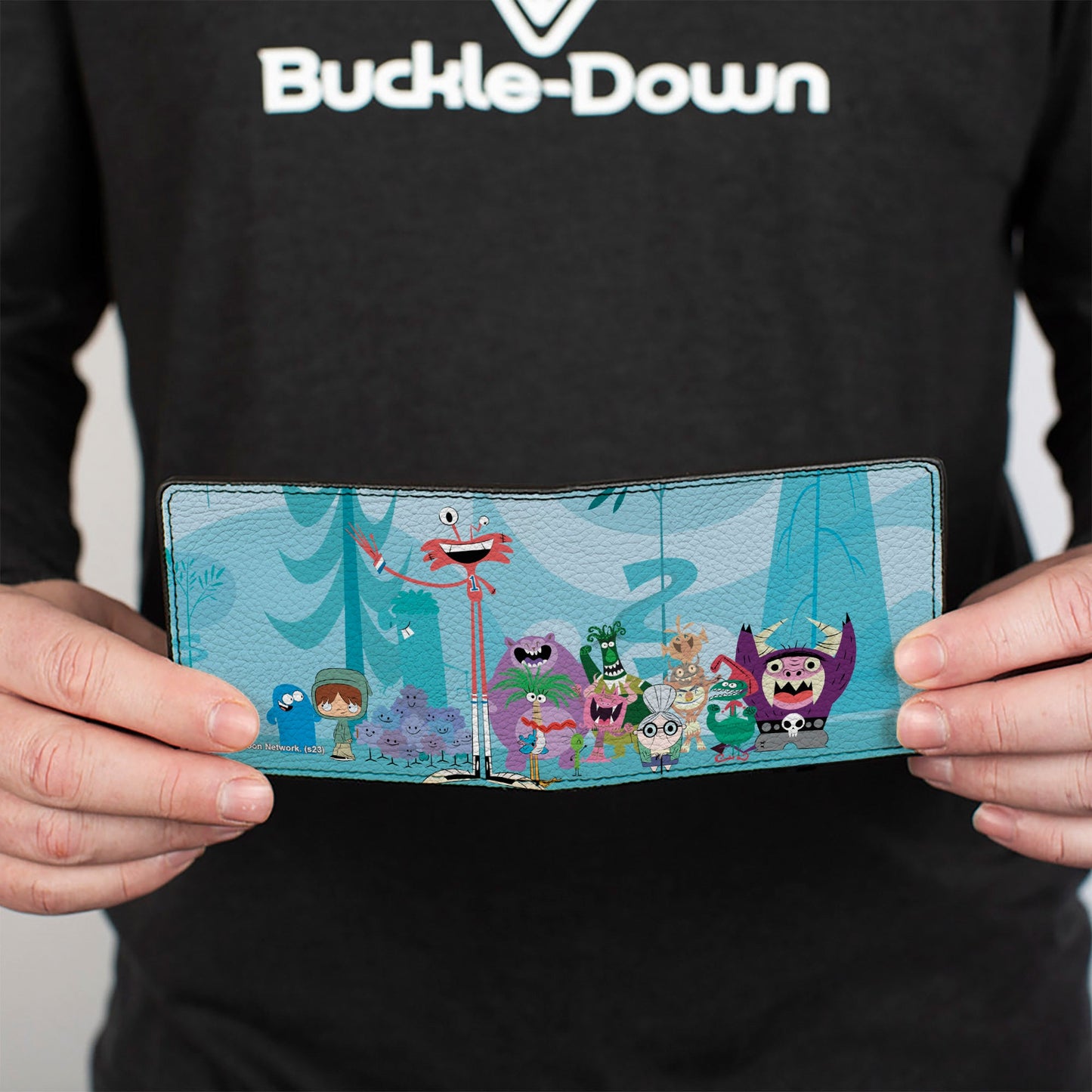 Bi-Fold Wallet - Foster's Home for Imaginary Friends Group Pose Blues