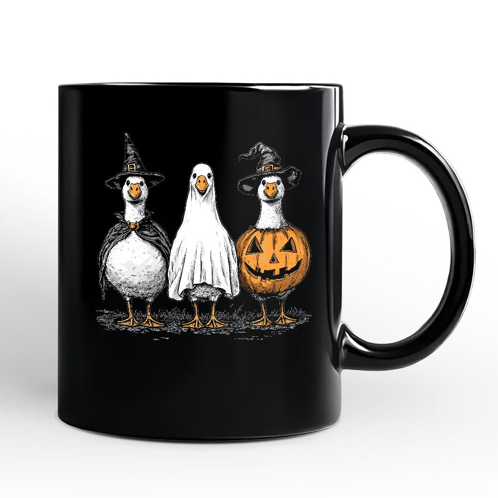 Haunting Honkers Goose Personalized Mug, Funny Halloween Costumes Gift with Custom Name