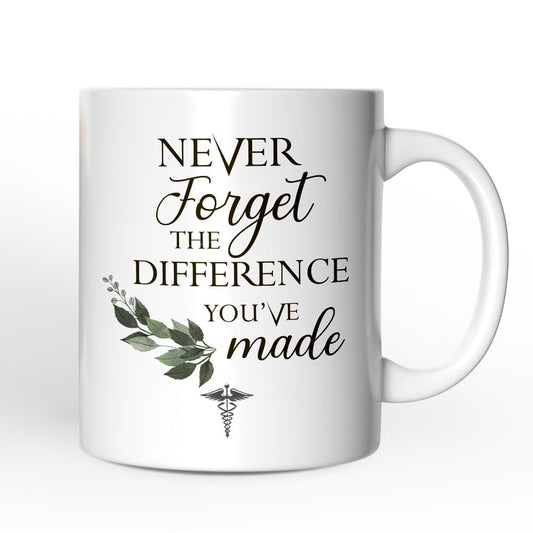 Doctors, Nurses and Paramedics Personalized Mug with Quote, Custom Gift with Name