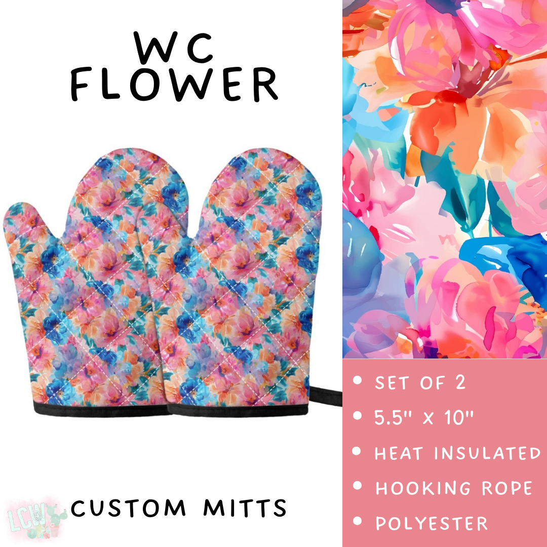 Batch #494 - Mama's Batch 2 - Closes 2/20 - ETA mid/late April - WC Flower Oven Mitts