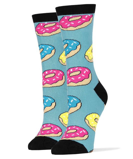 Women's  Donut Magic Blue Socks