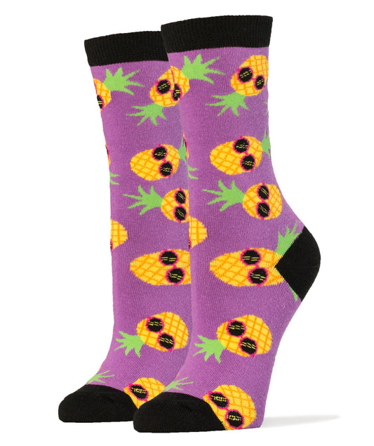 Women's  Pineapple Dude Socks