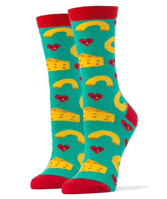 Women's  Mac And Cheese Love Socks