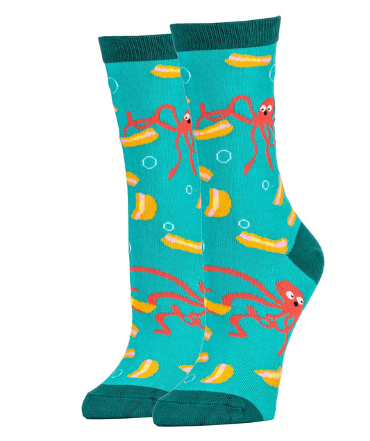 Women's  Deep Sea Hot Dogs Socks