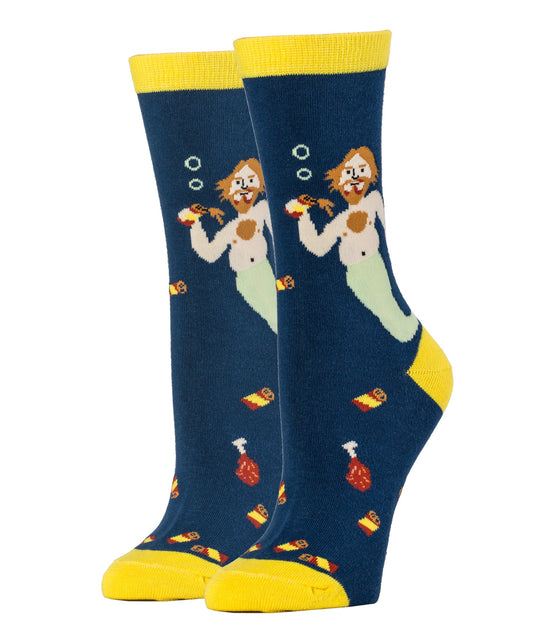 Women's  Merman Find Socks