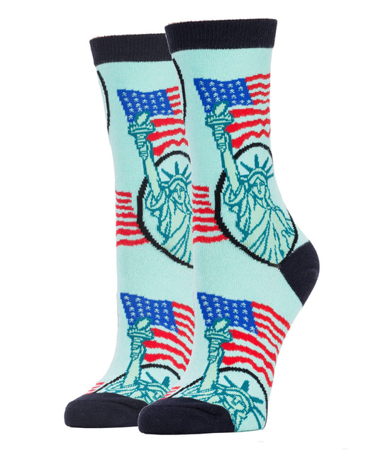 Women's  Lady Liberty Socks