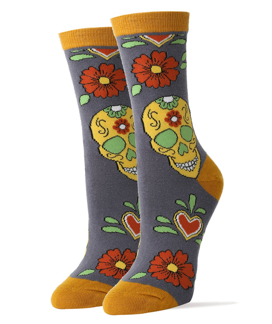 Women's  Sugar Skull Socks