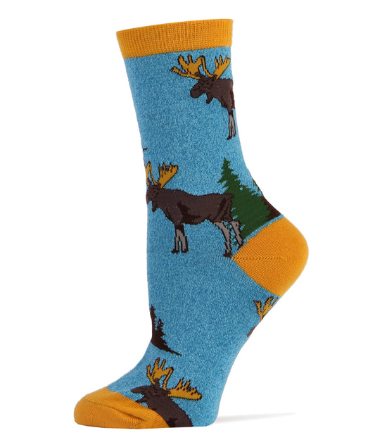 Women's  Moose Socks