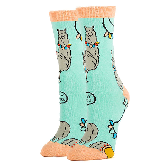 Women's  Ya Llama Boo Socks