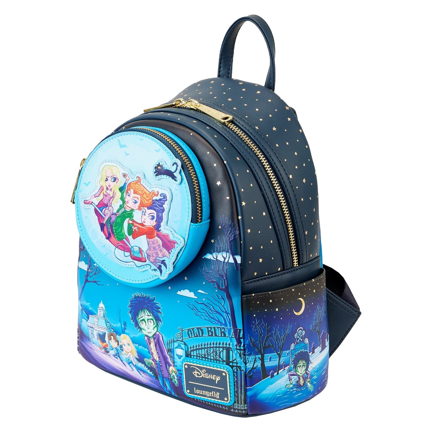 LOUNGEFLY
 DISNEY HOCUS POCUS POSTER MINI BACKPACK