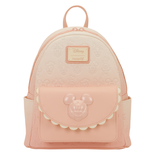 Loungefly Disney: Mickey & Minnie Mouse - Mickey & Friends All-Over Print Mini Backpack