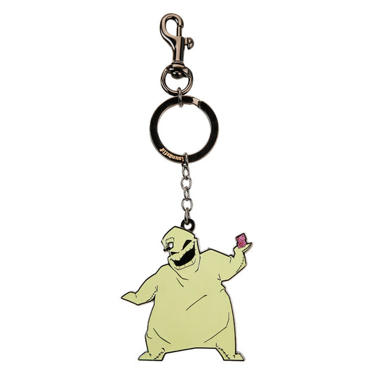 LOUNGEFLY
 DISNEY NIGHTMARE BEFORE CHRISTMAS OOGIE BOOGIE KEYCHAIN