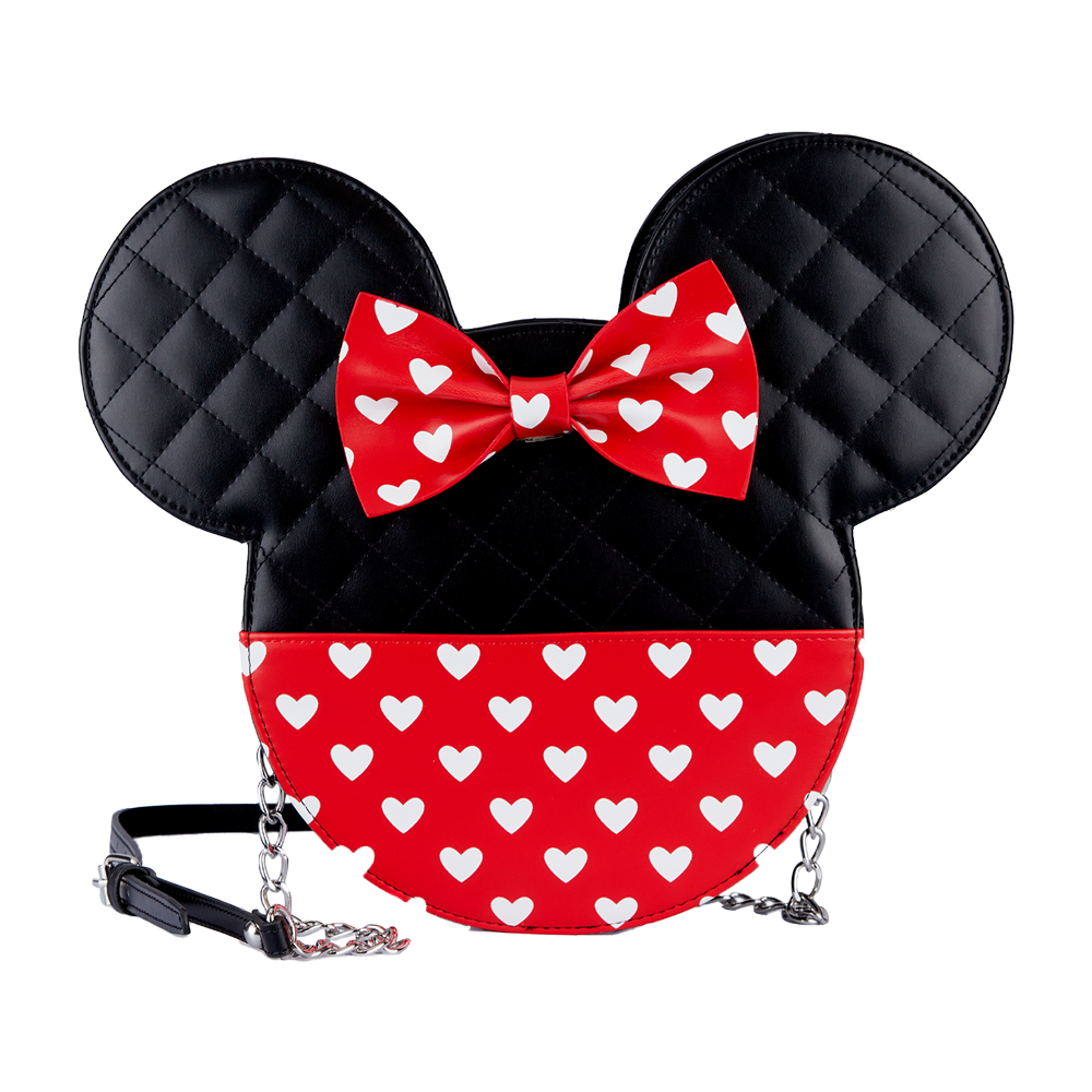 Loungefly: Disney - Mickey And Minnie Valentines Reversible Crossbody