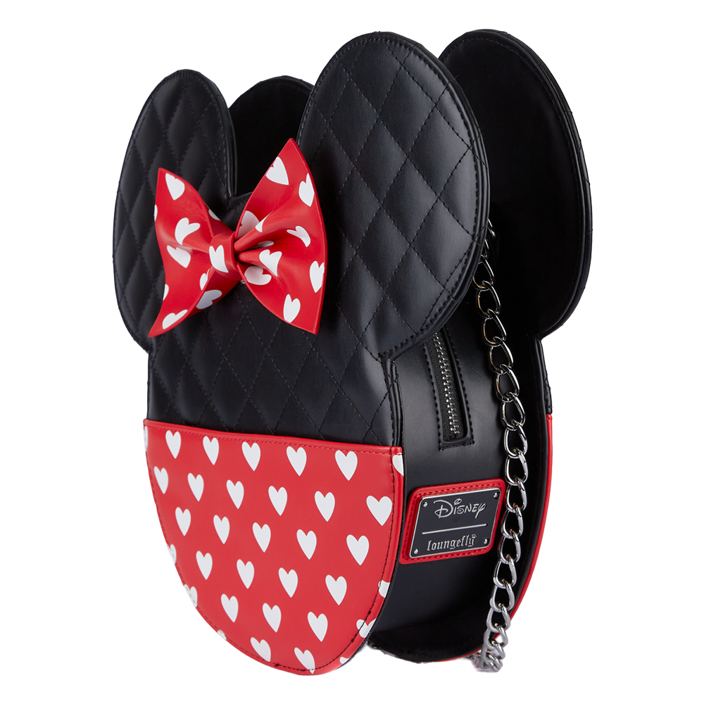 Loungefly: Disney - Mickey And Minnie Valentines Reversible Crossbody
