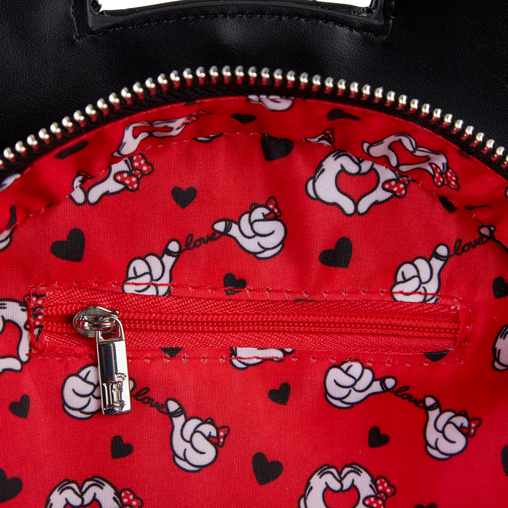 Loungefly: Disney - Mickey And Minnie Valentines Reversible Crossbody