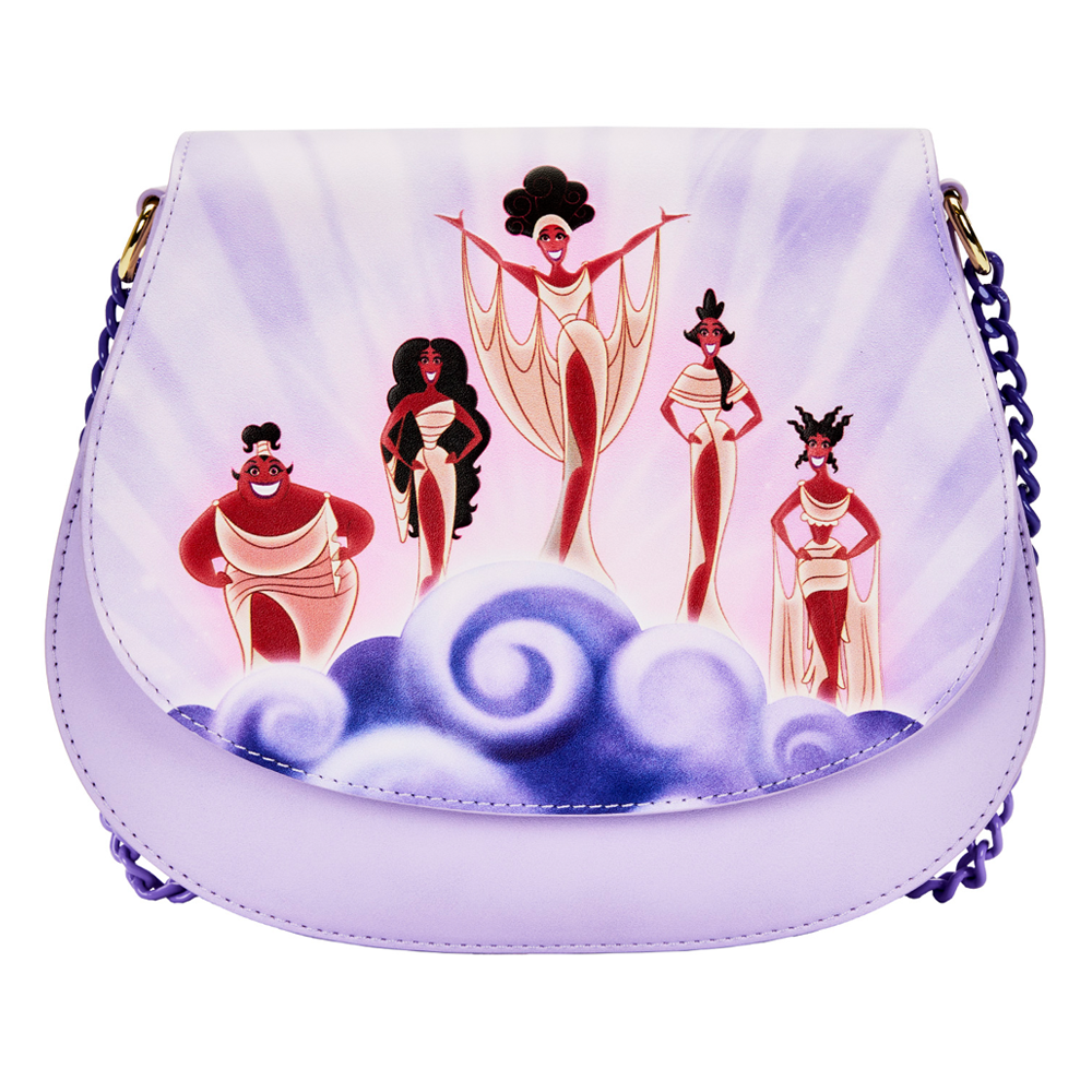 Loungefly: Disney - Hercules Muses Clouds Crossbody Bag