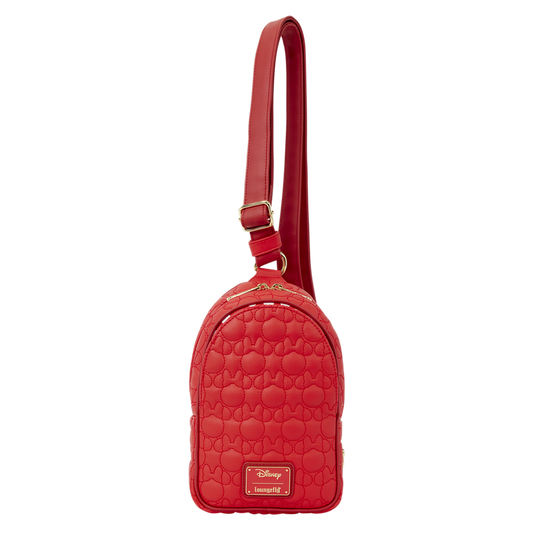 Loungefly Disney: Mickey & Minnie Mouse - Minnie Convertible Sling Bag
