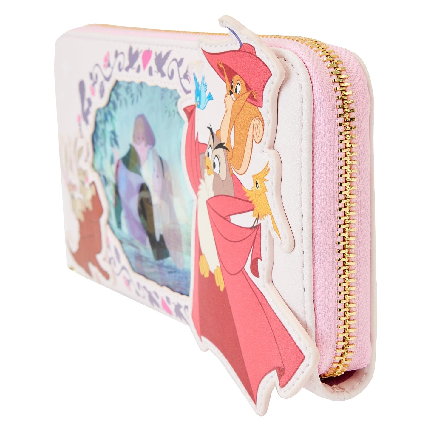 LOUNGEFLY DISNEY SLEEPING BEAUTY PRINCESS LENTICULAR SERIES WRISTLET
