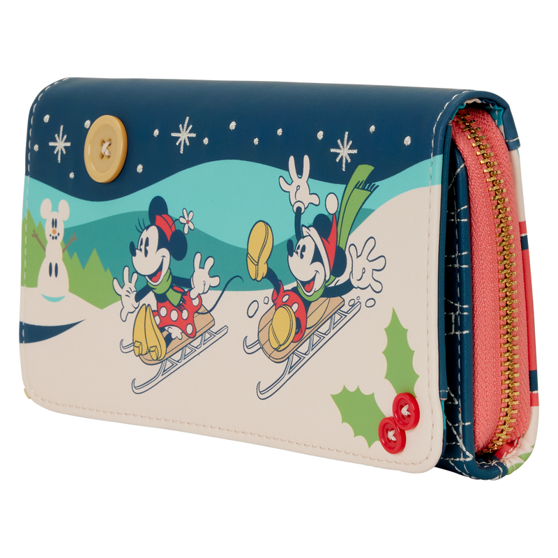 Loungefly Disney Mickey & Minnie - Holiday Wallet