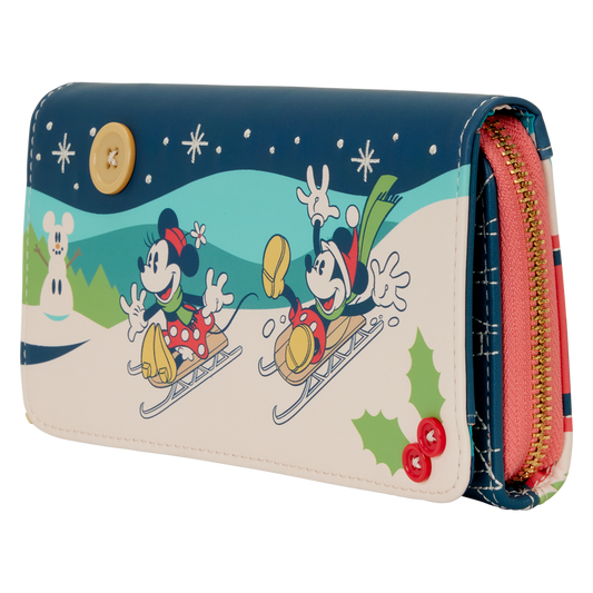 Loungefly Disney Mickey & Minnie - Holiday Wallet